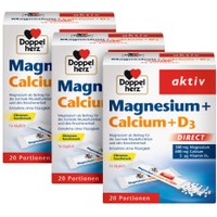 Magnesium + Calcium + D3 Direct (3x20 Portionen)