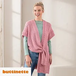 Strickanleitung - Cape aus Woll Butt Versailles
