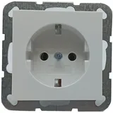 Gira Steckdoseneinsatz Standard55 Reinweiß