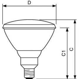 Signify PAR38IR150 Infrarotlampe
