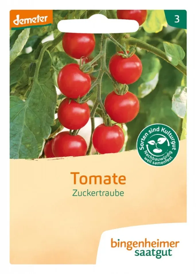 Bingenheimer Saatgut - Tomate Zuckertraube