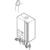 Weishaupt Paket WTC-GW 25-B C, Aufputz Gas-Brennwertgerät - 894008 von Weishaupt