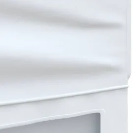 vidaXL Partyzelt Faltbar mit Mesh-Seitenwänden Weiß 3x6 m