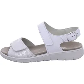 Semler Riemchensandalen Damen Weiß 37,5