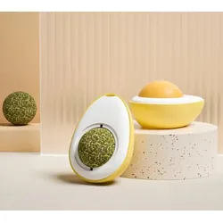 NUXIE® Katze Ei Ball Katzenminze Spielzeug