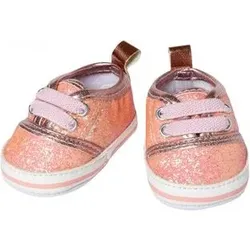 HELESS 148 Puppen-Glitzer-Sneakers, rosa, Größe 38-45 cm