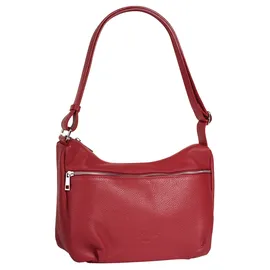 Samantha look Shopper Leder Rot