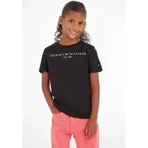Tommy Hilfiger Kids Tommy Hilfiger T-Shirt ESSENTIAL TEE für Jungen und Mädchen schwarz 164 (14J)