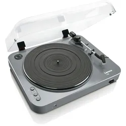 Lenco L-85 Grey - Plattenspieler mit USB Direct Encoding - Grau