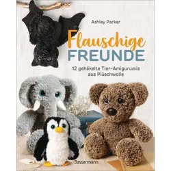 Flauschige Freunde. 12 gehäkelte Tier-Amigurumis aus Plüschwolle