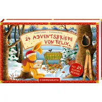 Coppenrath Verlag Brief-Adventskalenderbuch - 24 Adventsbriefe von Felix