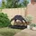 vidaXL Hundekorb erhöhtes Modell XL 100 x 80 cm schwarz