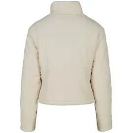 URBAN CLASSICS Ladies Corduroy Puffer Jacket - Weiß - 5XL