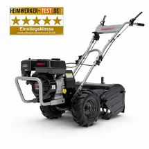 onbest T4150 5,6 PS Benzin-Motorhacke 53 cm Arbeitsbreite 35 cm Arbeitstiefe 12 Hackmesser