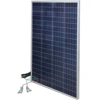 Kerbl Solar-set Inklusive Laderegler, 100 W, Zum Anschluss An Eine 12 V Batterie