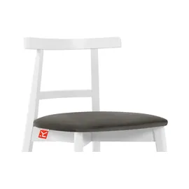 Konsimo Holzstuhl LILIO grau 2er Set