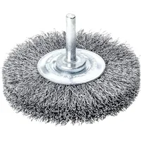 Lessmann Schaft-Rundbürste Stahldraht 0,30 mm, Bürsten-⌀xBesatzbreite: 70X16 mm