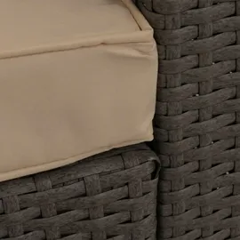Mendler HWC-O46 Loungeset grau/beige