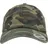 Brandit Textil Low Profile Camo Washed Cap grün Einheitsgröße