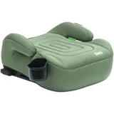 fillikid Kindersitzerhöhung »Flip Deluxe, Auto mit verstellbarem Iso-Fix«, mit Flaschenhalter, grün