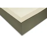 Zo Home Spannbettlaken Mako-Satin 90 x 200 cm weiß