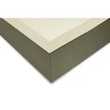 Zo Home Spannbettlaken Mako-Satin 90 x 200 cm weiß