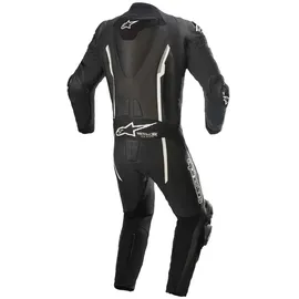 Alpinestars Missile V2 1-Teiler Motorrad Lederkombi, schwarz/weiß, 60