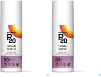 P20 Urban Shield Crème Solaire SPF50+ 2x50 g