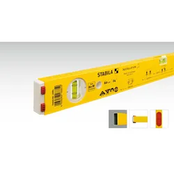 Stabila Type 80 M Installation spirit level, Bull‘s-Eye-Höhe, 1 m, Rot, Gelb, 0,