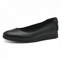 S.Oliver Damen Ballerinas Plateau Bequem, Schwarz -