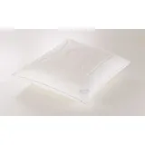 Paradies SOFTY PLUS Bio Bio-Baumwollbezug - weiß - BL 80x80 cm