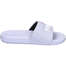 Puma COOL CAT 2.0 PS Unisex Schiebe-Sandalen, Cool Weather-PUMA White-Magic Rose - 31 EU
