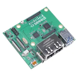 seeed Dual Gigabit Ethernet Carrier Board für Raspberry Pi Compute Module 4