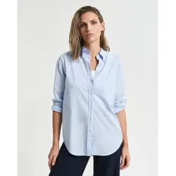 Gant für Damen. 4300411 Relaxed Fit Luxury Oxford Hemd blau (34), Lässig, Baumwolle, Langarm