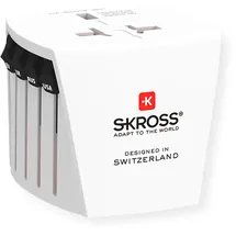 SKROSS Reiseadapter Weiß