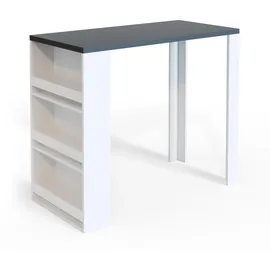 Vicco Bartisch, Weiß, 57 cm mit 3 Fächern