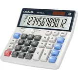 OSALO Taschenrechner große Tasten Extra großes Display 12-stelliger Tischrechner Bürorechner (OS-200ML)