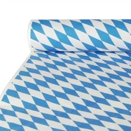 Papstar Papiertischtuch mit Damastprägung 10 m x 1 m 25 St. Weiß