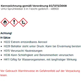 UHU Sprühkleber 3 in 1 200 ml