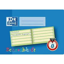 Oxford Schreiblernheft A5 Lineatur 0 16 Blatt