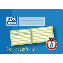 Oxford Schreiblernheft A5 Lineatur 0 16 Blatt