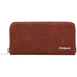DESIGUAL Dejavu Fiona Long Wallet Damen Geldbörse braun