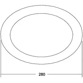 Brumberg Abdeckring 81214080 Zubehör für Leuchten