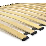 FURNIFY Rolllattenrost Lattenrost Birken Bettrost Holzlatten Federleisten (70 x 140 cm)