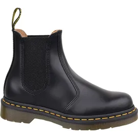 Dr. Martens 2976 Yellow Stitch Smooth black smooth leather 36