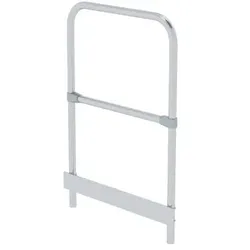 Geländer Treppe stirnseitig 45° B 600mm ALU