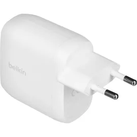 Belkin BoostCharge Pro USB-C Dual, Power Del.weiß WCB010vfWH