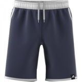 adidas Boy's YB 3S Shorts Swimsuit, Shadow Navy/White, 5-6A