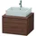 Duravit L-Cube 62x54,7cm, Nussb dkl., f Kons, 2 Schub.