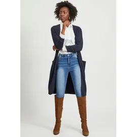 VILA VIRIL Longstrickjacke Blau XL